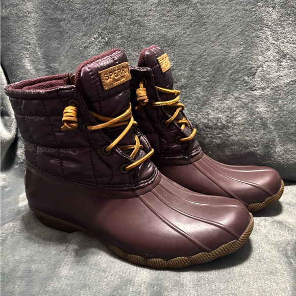 Sperry Rain Duck Boots, size 8, excellent condition! - Picture 12 of 13